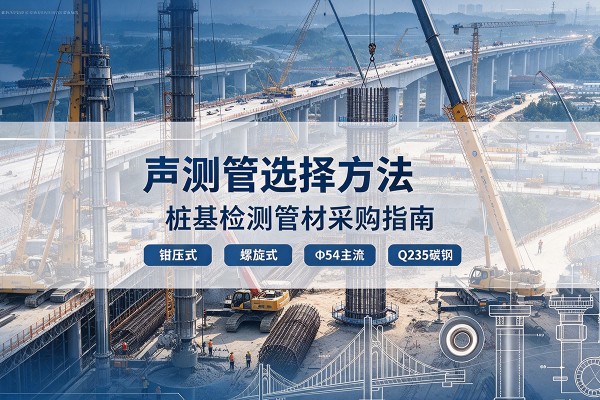 弥渡声测管选型标准