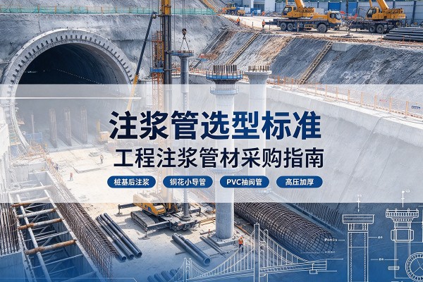 弥渡注浆管选型标准